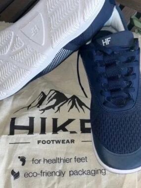 New Hike Stride Navy Blue New collection Lace up Ergonomic EU 38 W7.5